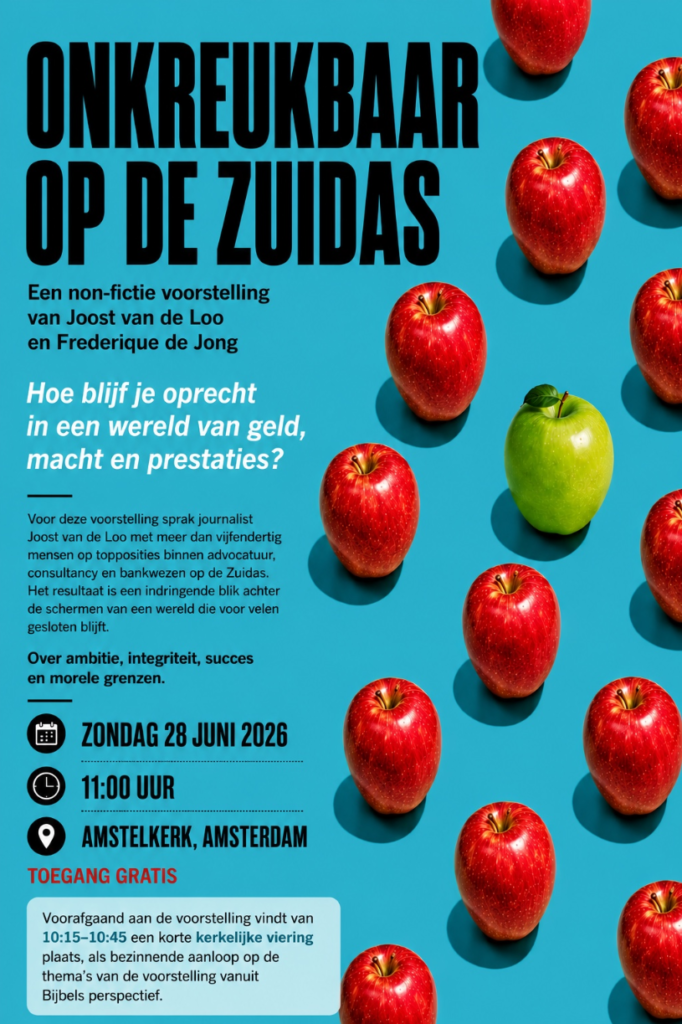 Uitnodiging voor zondag 28 juni om 11:00u in de Amstelkerk